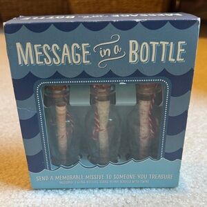 Message in a Bottle Gift Set - Blue